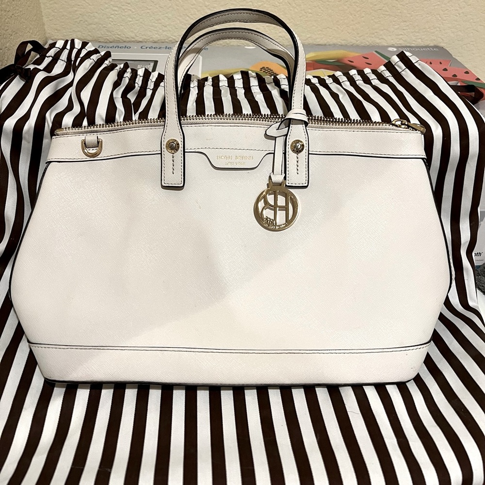 Henri Bendel White Bag